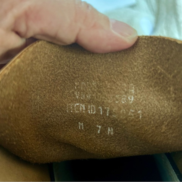 LL Bean Brown Leather Unisex Unlined Ankle Duck Boots Size 7N Men and 9N Women - Picture 7 of 11